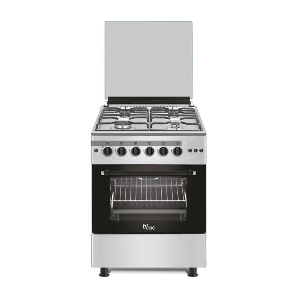 Cuisinière CAC 4 Feux 50x50 Inox – Full Option