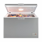 CONGELATEUR BEKO HORIZONTAL 550LITRES AVEC VITRE GRIS CF380ST24