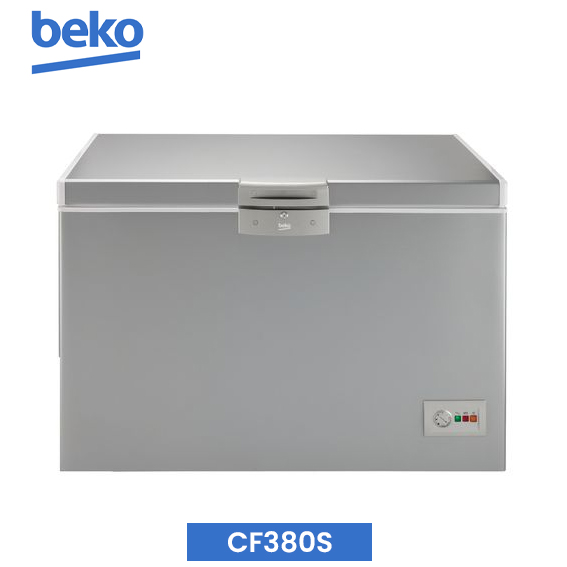 CONGELATEUR BEKO HORIZONTAL 550LITRES AVEC VITRE GRIS CF380ST24