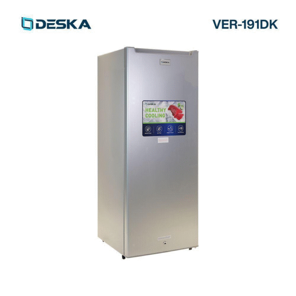 CONGELATEUR DESKA VERTICAL 6TIROIRS GRIS VER191DK