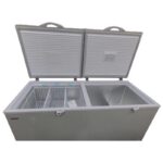 CONGELATEUR FINIX HORIZONTAL 2PORTES COFFRE 830LITRES GRIS XF650