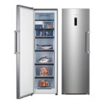 CONGELATEUR HISENSE VERTICAL 7TIROIRS 274L NOFROST GRIS RS34WC