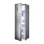 CONGELATEUR HISENSE VERTICAL 7TIROIRS 274L NOFROST GRIS RS34WC