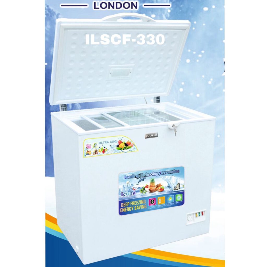 CONGELATEUR ICONA HORIZONTAL SOLAIRE 250LITRES BLANC ILSCF330