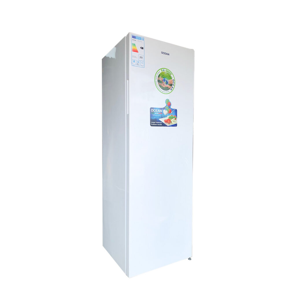 CONGELATEUR OCEAN VERTICAL 6TIROIRS PLAQUE ALUMINIUM BLANC CVK306TA