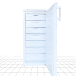 CONGELATEUR OCEAN VERTICAL 7TIROIRS PLAQUE ALUMINIUM BLANC CV250KEYA+