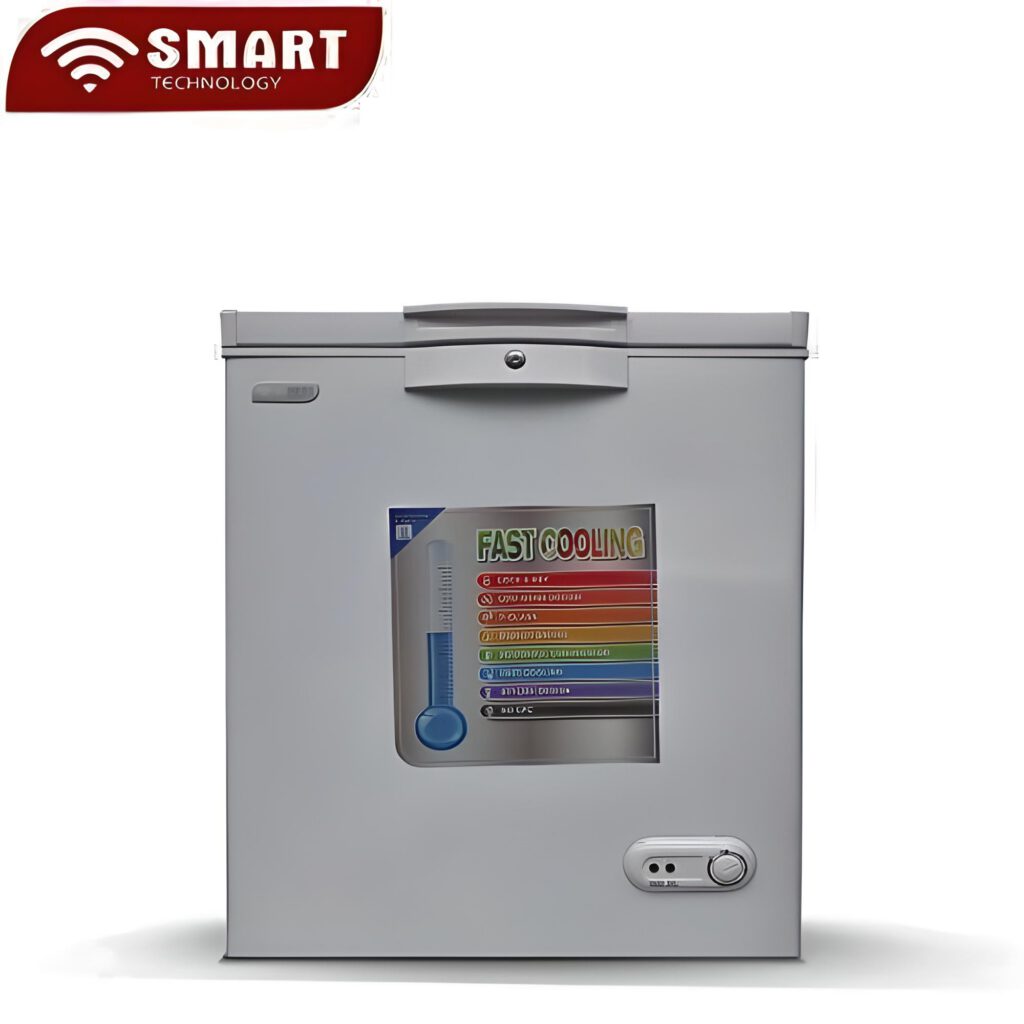 CONGELATEUR SMART TECHNOLOGY HORIZONTAL 200LITRES GRIS STCC200