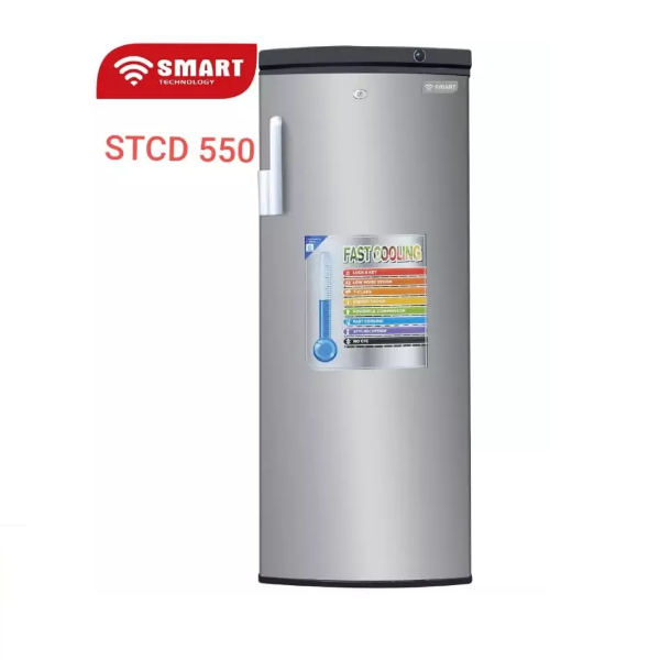 CONGELATEUR SMART TECHNOLOGY VERTICAL 7TIROIRS 280LITRES GRIS STCD-550