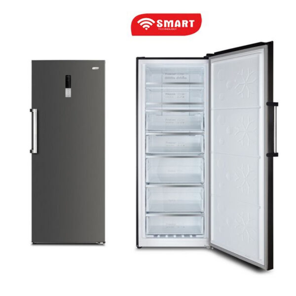 CONGELATEUR SMART TECHNOLOGY VERTICAL 7TIROIRS NOFROST GRIS STCD-899NFM