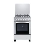CUISINIERE ASTECH 4FEUX 60X60 A GAZ AVEC FOUR A GAZ INOX MIS CSI60MS