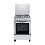 CUISINIERE ASTECH 4FEUX 60X60 A GAZ AVEC FOUR A GAZ INOX MIS CSI60MS