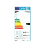 CUISINIERE BEKO 5FEUX 90X60 A GAZ FULL OPTION VENTILO+ FOUR ELECTRIQUE INOX BGM11226EX