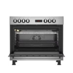 CUISINIERE BEKO 5FEUX 90X60 A GAZ FULL OPTION VENTILO+ FOUR ELECTRIQUE INOX BGM11226EX