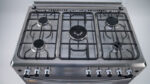 CUISINIERE ELACTRON 5FEUX 90X60 INOX EL6090