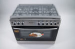 CUISINIERE ELACTRON 5FEUX 90X60 INOX EL6090