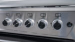 CUISINIERE ELACTRON 5FEUX 90X60 INOX EL6090