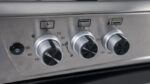 CUISINIERE ELACTRON 5FEUX 90X60 INOX EL6090