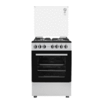 CUISINIERE ENDURO 4FEUX 6X60 A GAZ DOUBLE BOUTTON GRIS AFS6040GGSIT