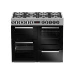 CUISINIERE ENDURO 7FEUX 100X90 AVEC AFFICHAGE MULTIFOURS PCK100X60X