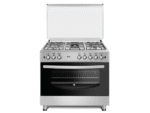 CUISINIERE FERRE 5FEUX 90X60 A GAZ GRIS F9P50G2-DI