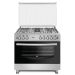 CUISINIERE FERRE 5FEUX 90X60 A GAZ GRIS F9P50G2-DI