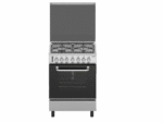 CUISINIERE FINIX 4FEUX 60X60 A GAZ GRIS G64NC-M