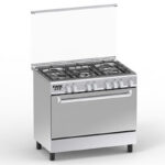 CUISINIERE FINIX 5FEUX 90X60 INOX G95NDM (62V12T2G1X)
