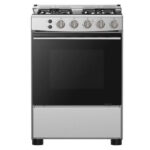 CUISINIERE HISENSE 4FEUX 60X60 A GAZ INOX HFG60121X