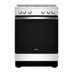 CUISINIERE INDESIT 4FEUX A GAZ 60X60 FOUR A GAZ GRIS IS67G1PCX/MEA