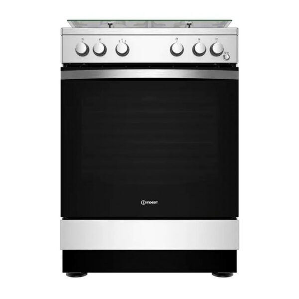 CUISINIERE INDESIT 4FEUX A GAZ 60X60 FOUR A GAZ GRIS IS67G1PCX/MEA
