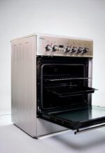 CUISINIERE TECHNOLUX INDUCTION 4FEUX ELECTRIQUE 60X60 GRIS TCX66FSXVTC