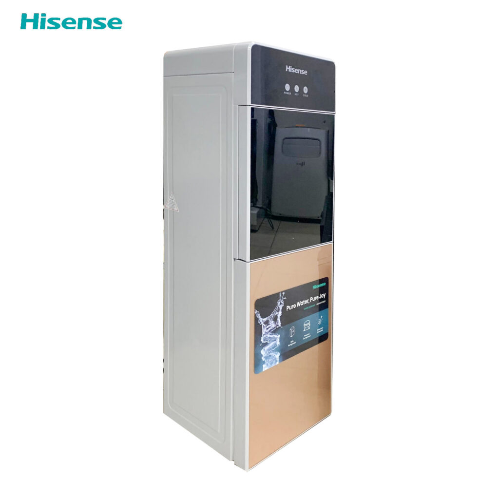 FONTAINE HISENSE AVEC FRIGO NOIR H85WDTP2S1DR