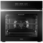 FOUR ENCASTRABLE HAIER 60X60 ELECTRIQUE NOIR GRIS HOQF5AAGB
