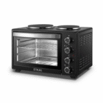 FOUR ETKAL AVEC 2FEUX ELECTRIQUE EN HAUT 48LITRES NOIR NOJK48A