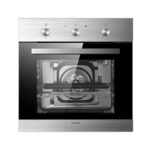 FOUR HISENSE ENCASTRABLE ELECTRIQUE 60X60 NOIR GRIS SS HBO60203