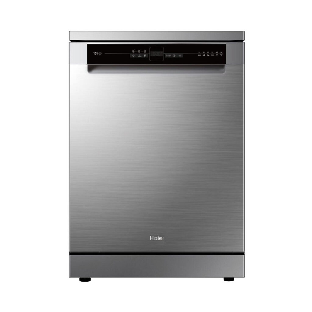 LAVE VAISSELLE HAIER 15 COUVERTS GRIS CLAIR HBWE15366SS1QA