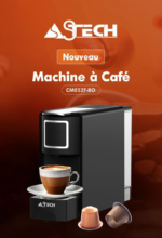 MACHINE A CAFE ASTECH AVEC CAPSULE NESPRESSO CM052FBO