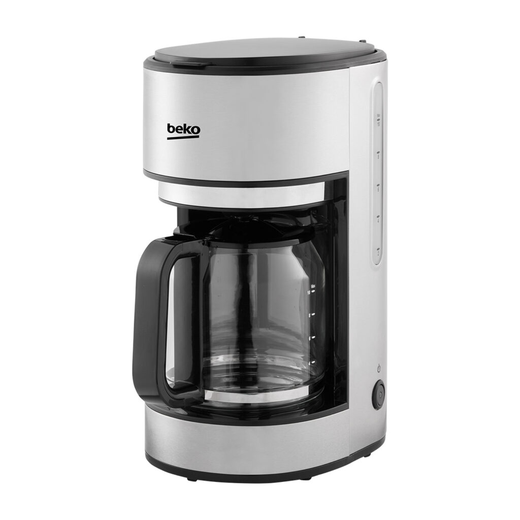 MACHINE A CAFE BEKO PERCOLATEUR POUR 10 TASSES GRIS CFM6350I
