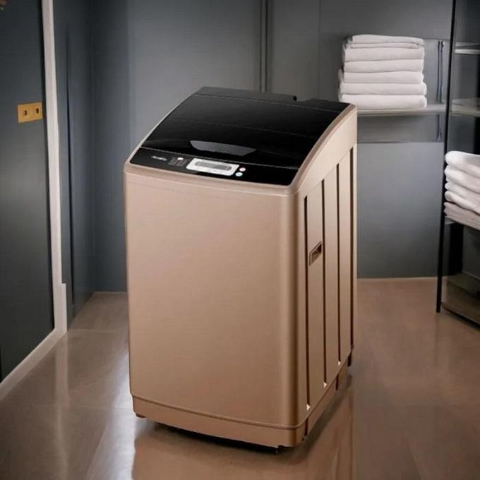 MACHINE A LAVER DECAKILA 10KG TOP LOAD MARRON KEDM003B