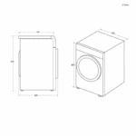MACHINE A LAVER HAIER 10KG GRIS HW100B1495958U1