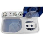 MACHINE A LAVER HISENSE 7KG SEMI AUTOMATIQUE TWINTUB WSQB753W