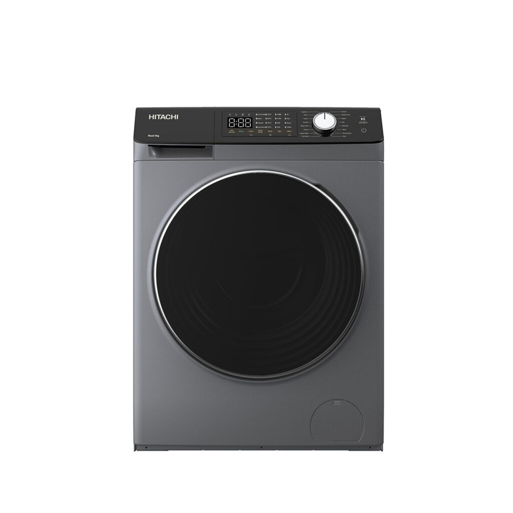 MACHINE A LAVER HITACHI 9KG INVERTER GRIS NOIR BD904HVOS