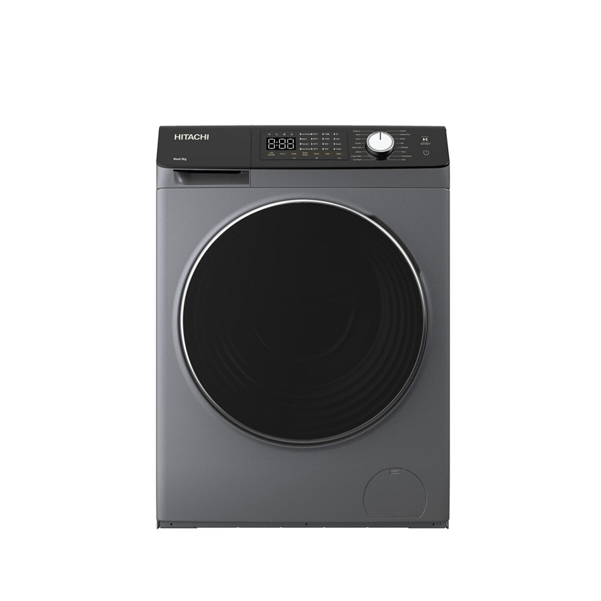 MACHINE A LAVER HITACHI 9KG INVERTER GRIS NOIR BD904HVOS