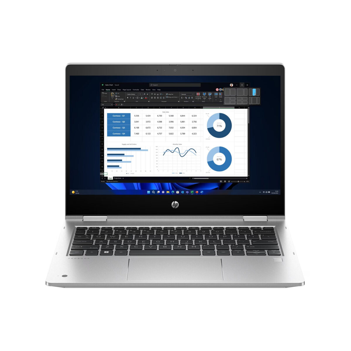 ORDINATEUR HP PROBOOK 13 POUCES RYZEN 512GB RAM 16GB RADEON 8GB
