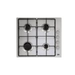 PLAQUE BEKO ENCASTRABLE 4FEUX 60X60 A GAZ NOIR HILG64120S