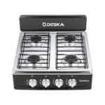 PLAQUE DE CUISSON DESKA 4FEUX 60X50 AVEC TABLE GSC06DK