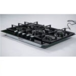 PLAQUE ELACTRON ENCASTRABLE 5FEUX 90X60 A GAZ MIRROIR BL045