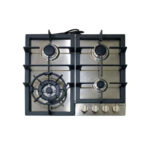 PLAQUE ENCASTRABLE MAGIC CHEF 4FEUX 60X60 A GAZ INOX MCSCTG24S