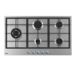 PLAQUE HAIER ENCASTRABLE 5FEUX 90X60 A GAZ INOX HOB790SS