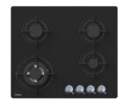PLAQUE HAIER ENCASTRABLE 60X60 A GAZ NOIR HOB460FB